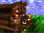 Screenshot of the Nintendo 64 tech demo spritemonkeyEX