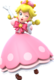 Artwork of Peachette from New Super Mario Bros. U Deluxe (also used in Mario Kart Tour)