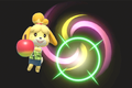 Isabelle's Pocket in Super Smash Bros. Ultimate