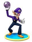 Artwork of Waluigi for Mario Party 4