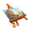 Flying Easel from Mario Kart Tour