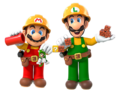 Builder Mario and Luigi