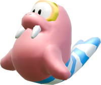 Model of a Fliprus from New Super Mario Bros. U.