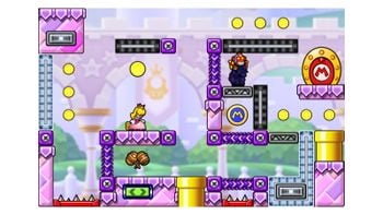 Miiverse screenshot of the 87th official level in the online community of Mario vs. Donkey Kong: Tipping Stars