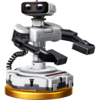 R.O.B. trophy from Super Smash Bros. for Wii U