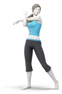 Wii Fit Trainer from Super Smash Bros. Ultimate