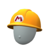 The "Builder Hard Hat" Mii headwear