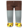 The "Cheetah Runners" Mii bottom