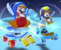 Mario Kart Tour (Penguin Mario and Penguin Toad)