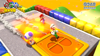 Screenshot of Super Mario 3D World.