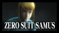 Zero Suit Samus in the Subspace Emissary.