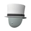 The "Fancy Top Hat" Mii headwear