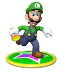 Artwork of Luigi for Mario Party 4