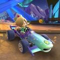 Baby Rosalina cheering in the Comet Tail on Vancouver Velocity R