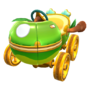 Green Apple Kart from Mario Kart Tour