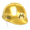 Gold Hard Hat Balloon