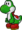 Yoshi from Paper Mario: The Thousand-Year Door