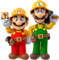 Builder Mario and Luigi