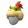 The "Bowser Jr. Headpiece" Mii headwear