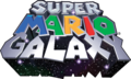 Preliminary logo for Super Mario Galaxy