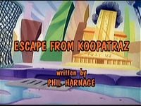 Escape from Koopatraz Title Screen