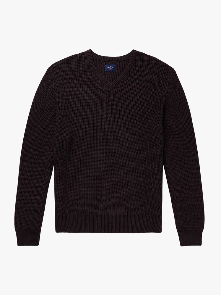 Ribbed Organic Cotton Sweater