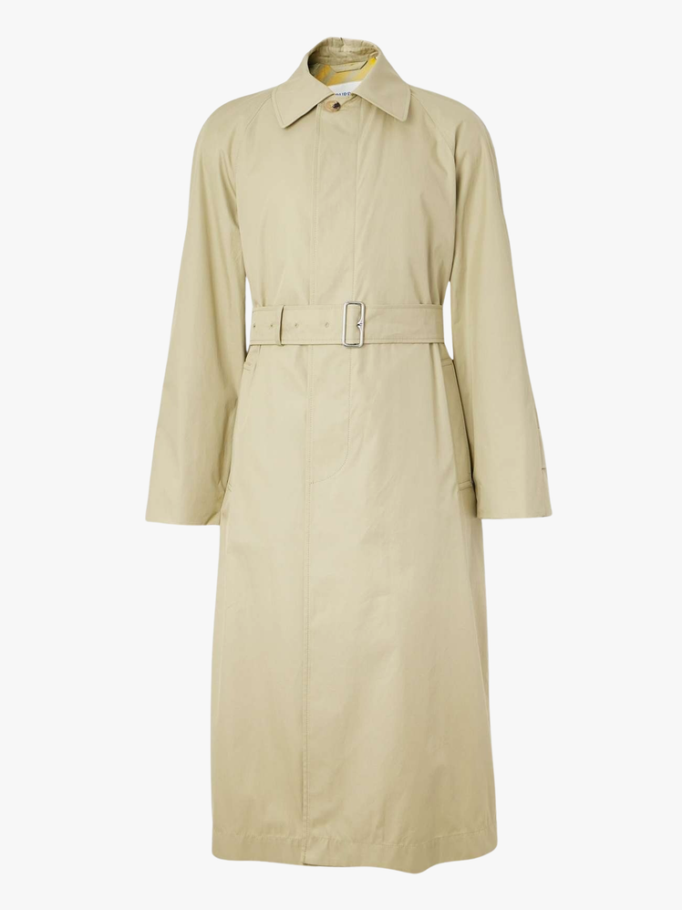 CottonGabardine Trench Coat