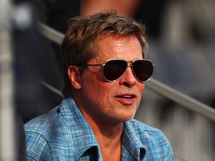 We Found Brad Pitt's Mysterious $125 Sunglasses in the Last Place You'd Expect