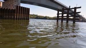 Maroder Abschnitt der Schiersteiner Brücke verschwindet