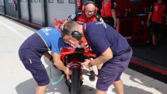 Beginning of the end of MotoGP’s tyre-pressure nightmare, plus Hollywood tech arrives in pitlane