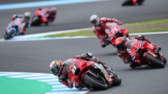 The MotoGP rookie waging a lone war against the Ducati horde