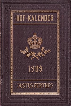 Bild des Verk�ufers f�r Gothaischer Genealogischer Hofkalender nebst diplomatisch-statistischem Jahrbuche. JG. 146, 1909. zum Verkauf von Antiquariat Reinhold Pabel