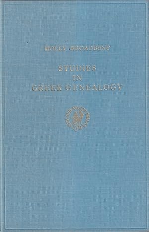 Bild des Verk�ufers f�r Studies in Greek genealogy. zum Verkauf von Antiquariat Reinhold Pabel