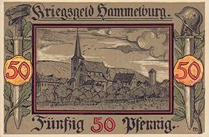 Bild des Verk�ufers f�r Kriegsgeld der Stadt Hammelburg in Franken. Notgeld. zum Verkauf von Antiquariat Reinhold Pabel