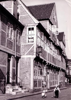 Bild des Verk�ufers f�r B�ckerbreitergang in Hamburg. Schwarzwei�-Fotografie (Original-Abzug). zum Verkauf von Antiquariat Reinhold Pabel