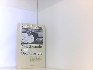 Bild des Verk�ufers f�r Zwischenrufe und Ordnungsrufe. Zu Fragen der Zeit zum Verkauf von Book Broker