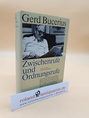 Bild des Verk�ufers f�r Zwischenrufe und Ordnungsrufe zu Fragen d. Zeit zum Verkauf von Roland Antiquariat UG haftungsbeschr�nkt