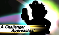 Dr. Mario challenging the player in Super Smash Bros. for Nintendo 3DS.