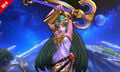 Palutena, as she appears in Super Smash Bros. for Nintendo 3DS.