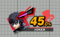 Joker's Rebellion Gauge getting filled.