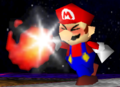 Mario's Fireball in Smash 64.