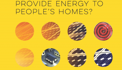 yellow cover of How Can We Provide Energy to People’s Homes?