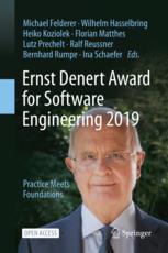 eBook: Ernst Denert Award for Software Engineering 2019