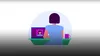 Animated graphic of a woman on her computer