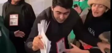 Azerbaijani Man Arrested for Election Fraud at Polling Station in Marneuli