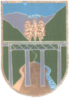 Thumbnail for File:Coat of arms of Srbinovo Municipality.png