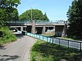 Bridge/Overpass for cycling and train