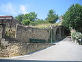 L'allée d'accès au château