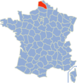 62 : département du Pas-de-Calais