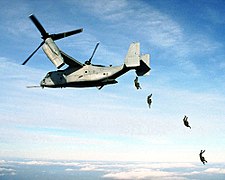 V-22 Osprey tiltrotor aircraft (USA)